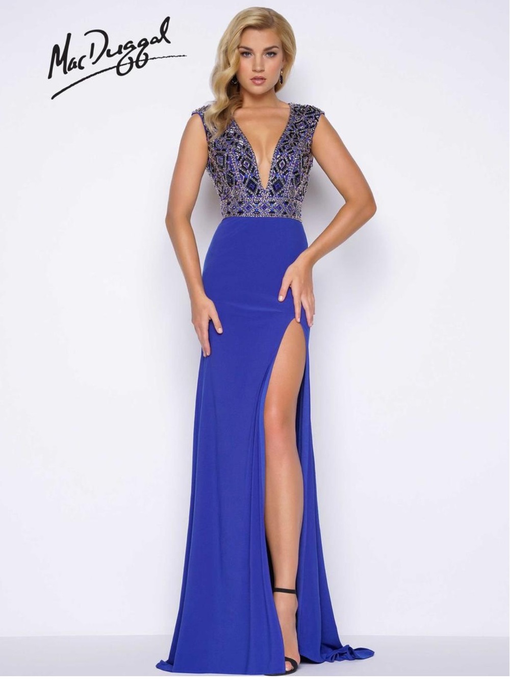 MacDuggal 66048 sapphire size 12 NWT brand new!!